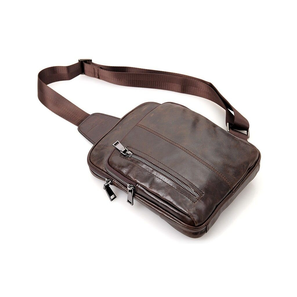 Сумка Vintage Коричнева (14415) - зображення 9