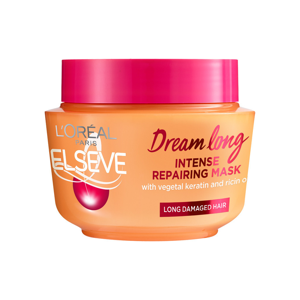 Маска для волосся Elseve Dream Long для довгого пошкодженого волосся 300 мл (3600523756308) - зображення 1