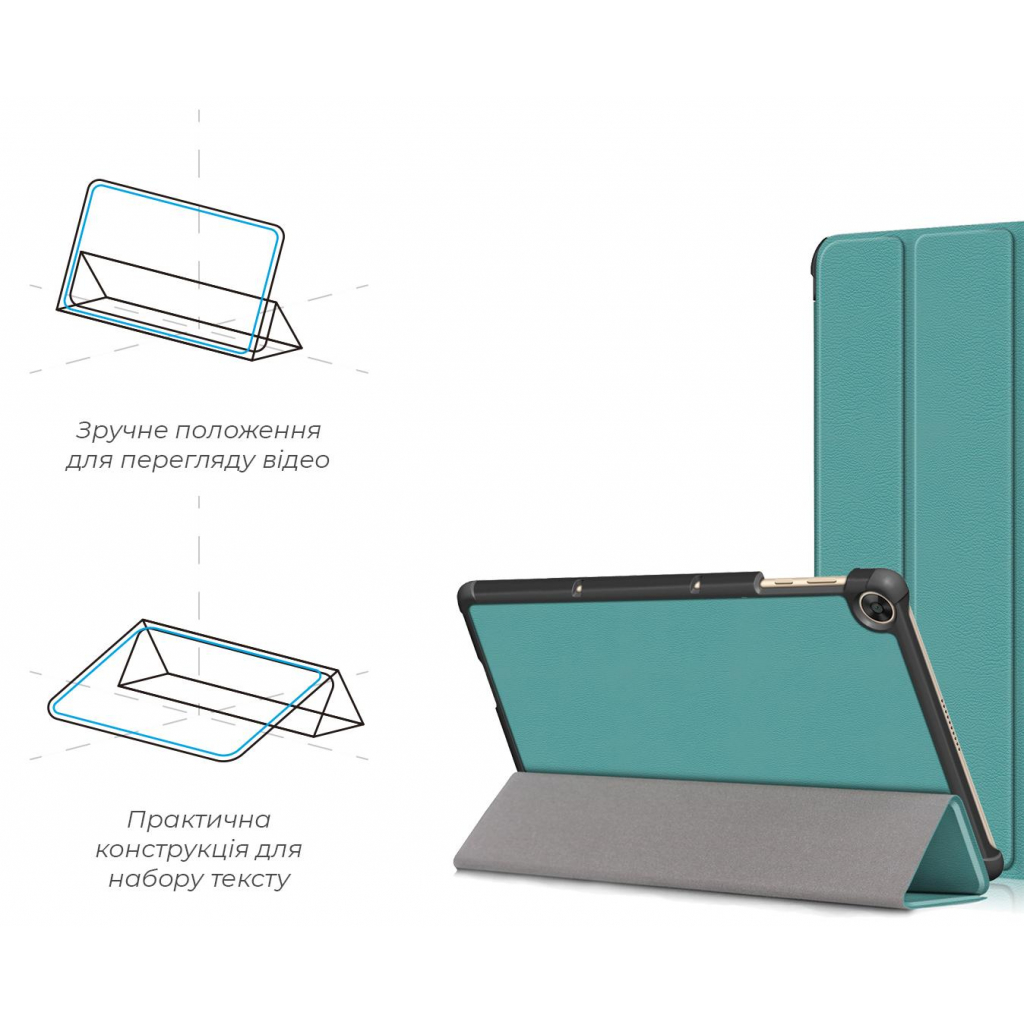 Чохол до планшета Armorstandart Smart Case Huawei MatePad T10s Green (ARM58597) - зображення 4
