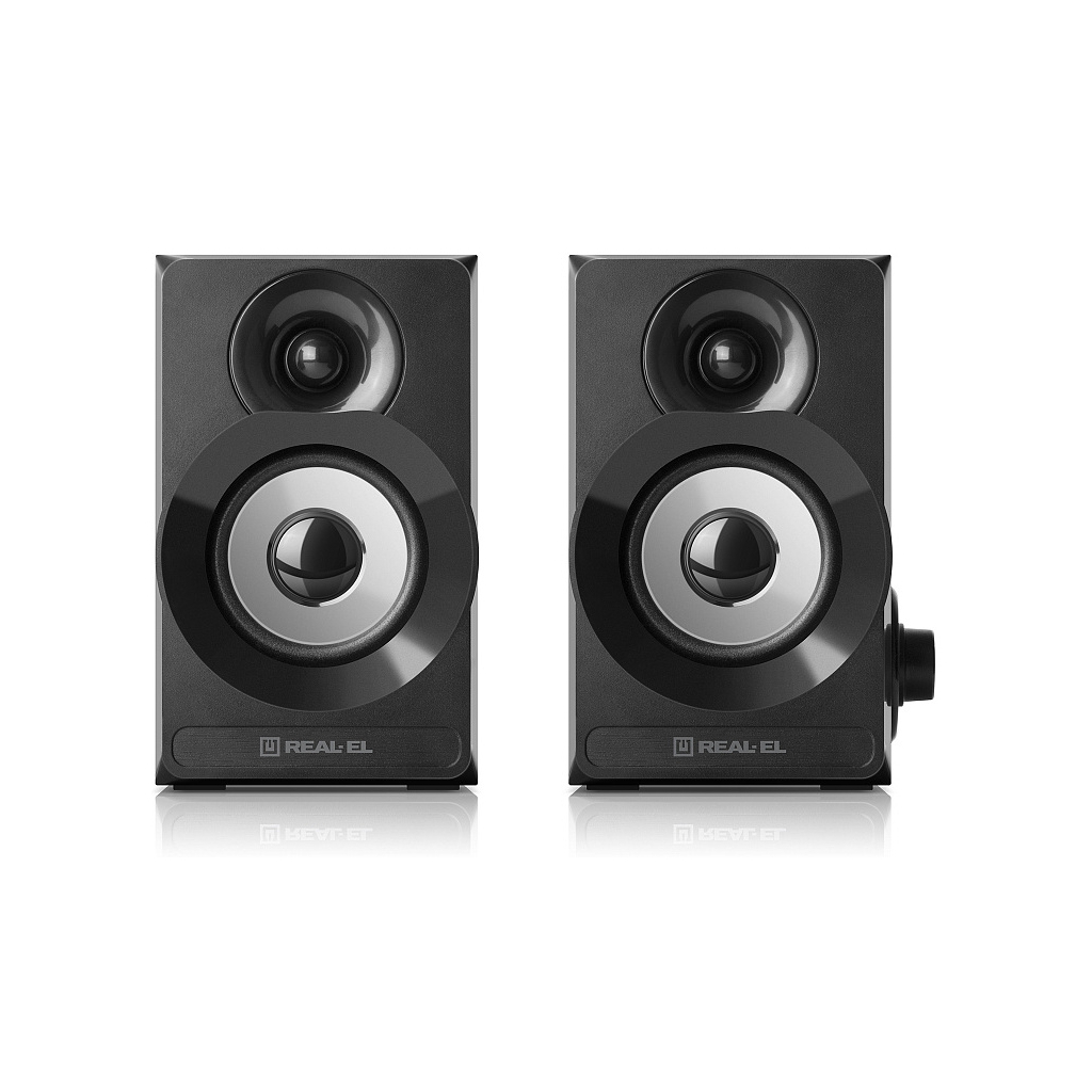 Акустична система REAL-EL S-200 USB Black - зображення 2