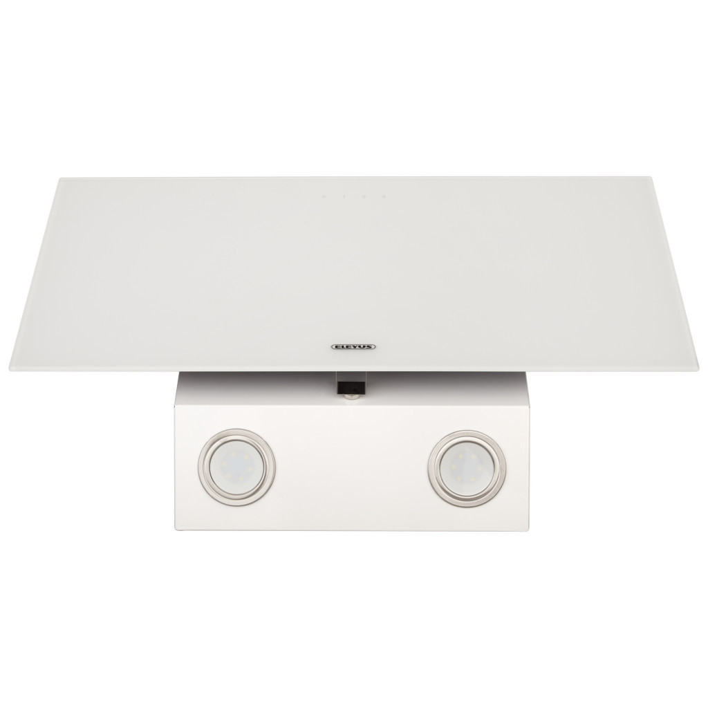 Витяжка кухонна Eleyus CRISTAL 1000 LED 60 WH - зображення 4