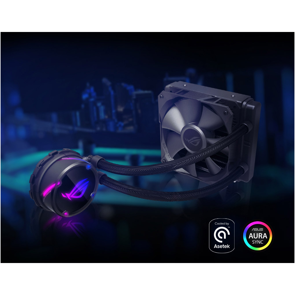 Система рідинного охолодження ASUS ROG-STRIX-LC-120 RGB (90RC0051-M0UAY0) - зображення 5