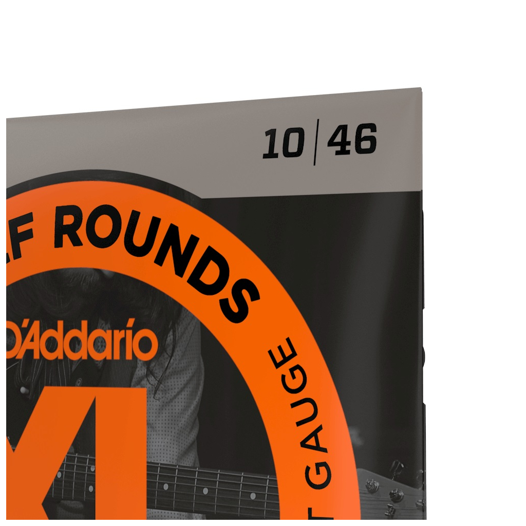 Струни для гітари D'Addario XL Half Rounds Regular Light (10-46) (EHR310) - зображення 4