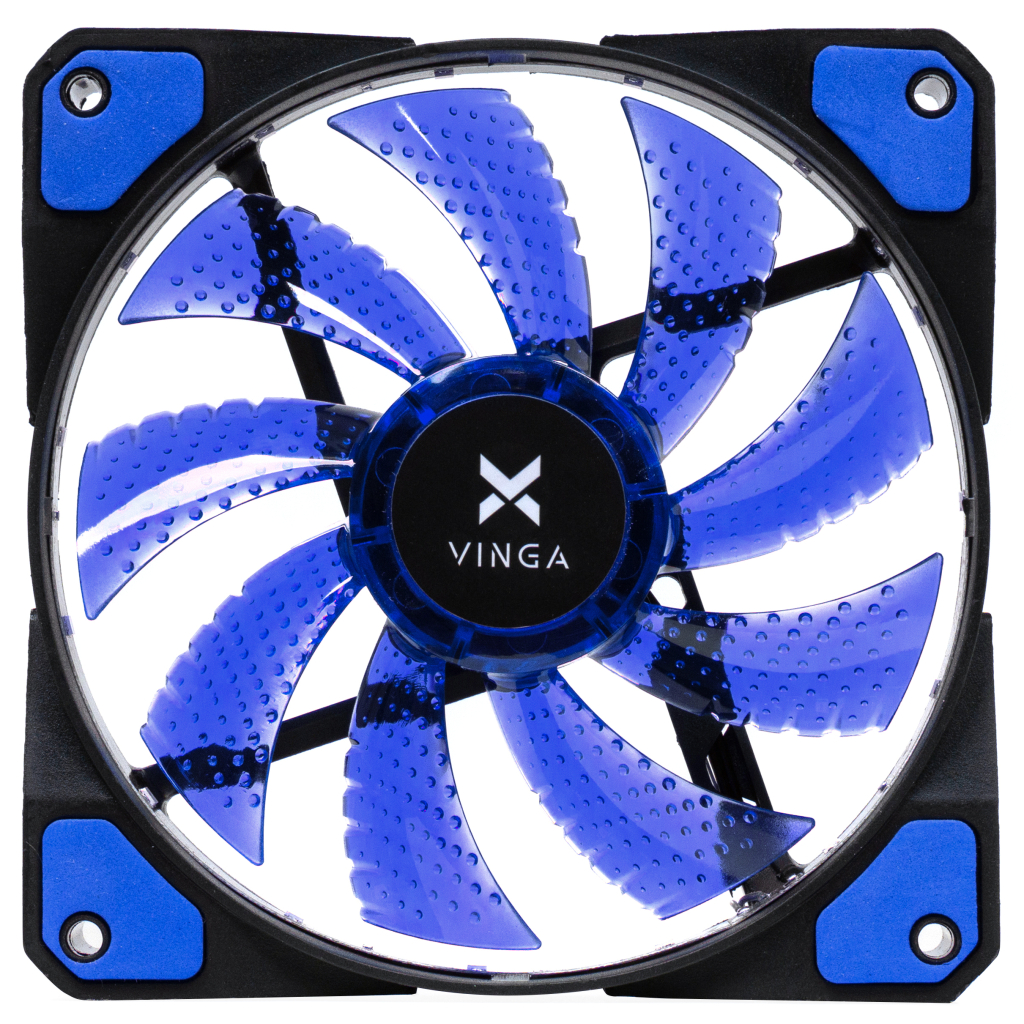 Кулер до корпусу Vinga 12025-15-B1 - зображення 1