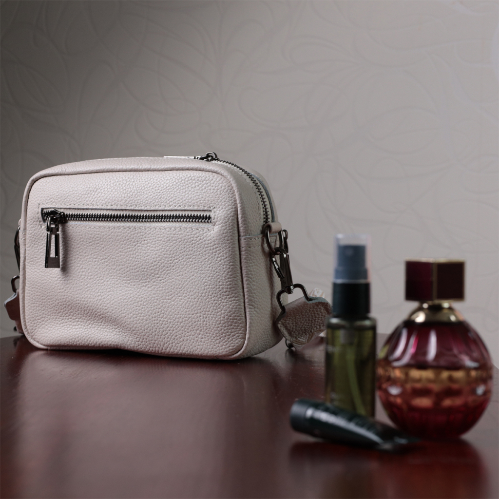 Сумка Vintage З натуральної шкіри Біла (22633) - зображення 12