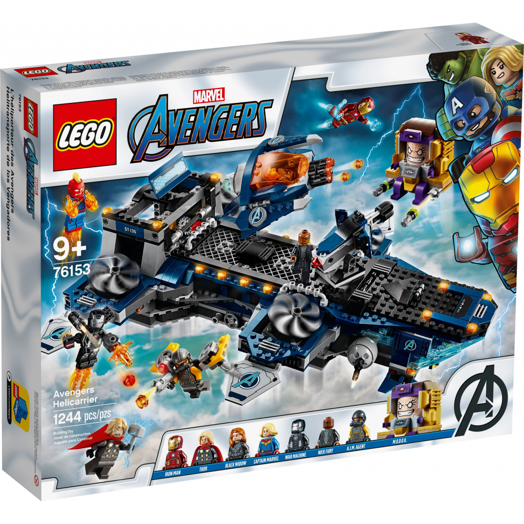 Конструктор LEGO Super Heroes Гелікаррієр 1249 деталей (76153) - зображення 1