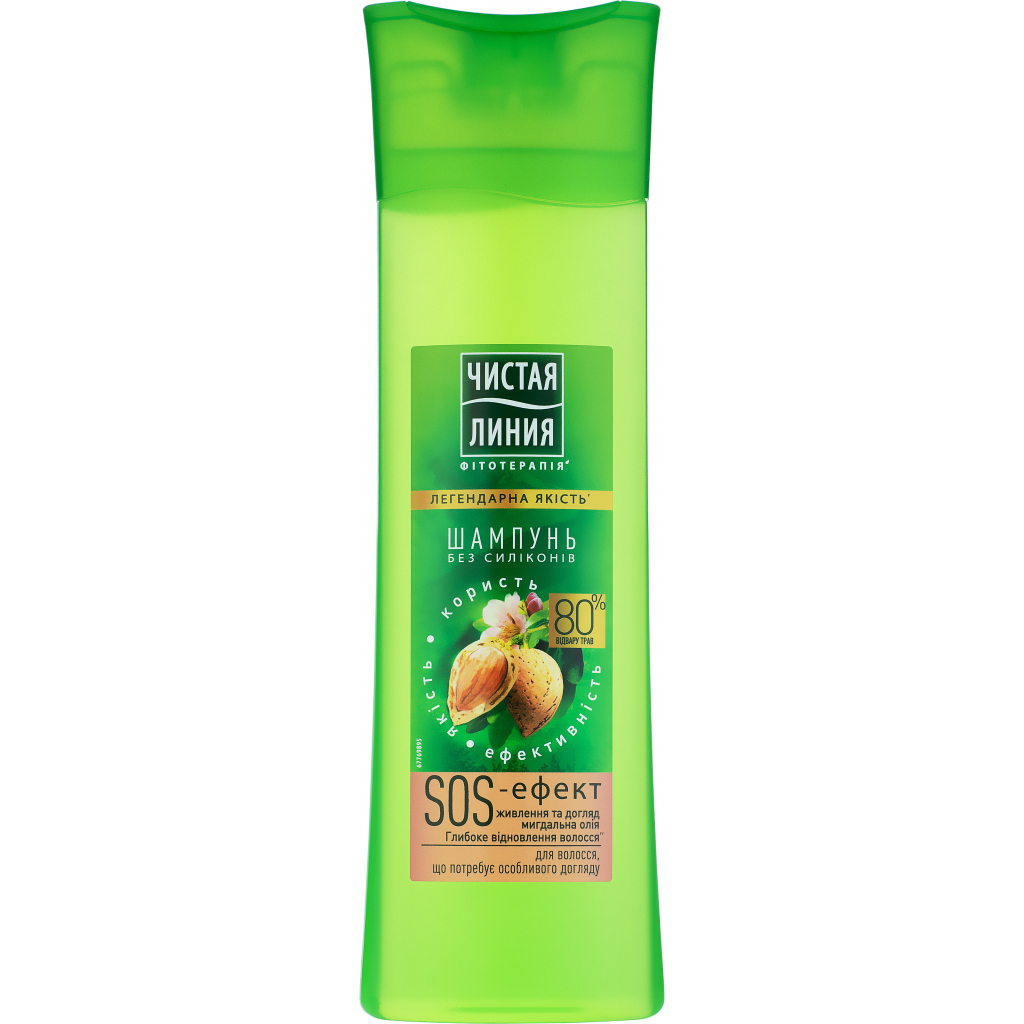 Шампунь Чиста лінія Живлення та Догляд 400 мл (8714100919446) - зображення 1