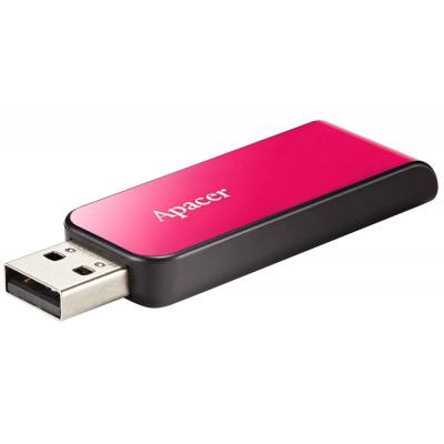 USB флеш накопичувач Apacer 32GB AH334 pink USB 2.0 (AP32GAH334P-1) - зображення 3