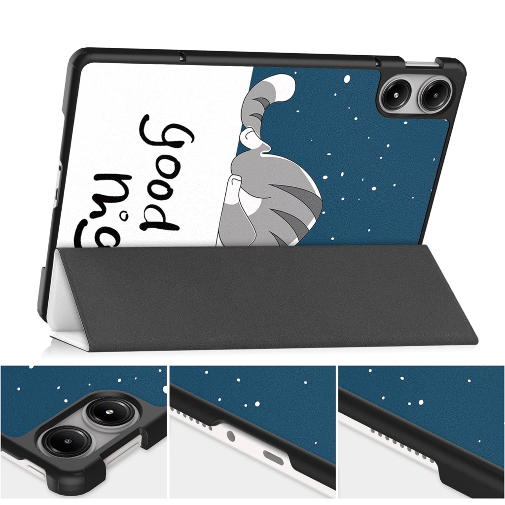 Чохол до планшета BeCover Smart Case Xiaomi Poco Pad 12.1" Good Night (711562) - зображення 4