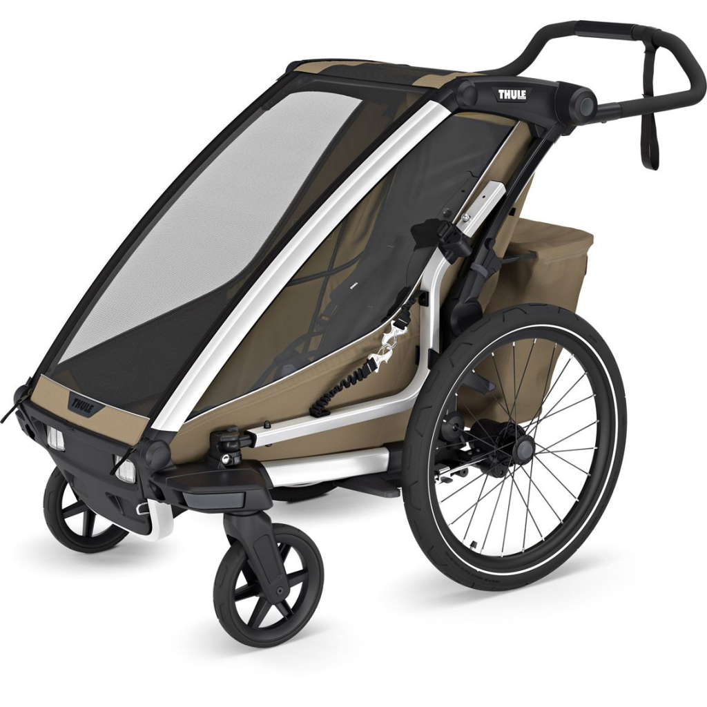 Коляска Thule Chariot Cross 2 Single (Faded Khaki) (TH 10201036) - зображення 3