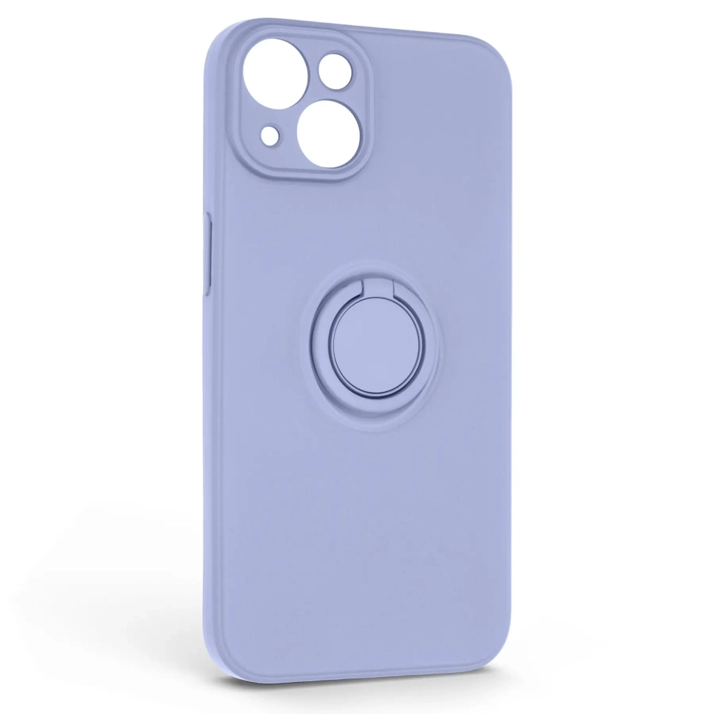 Чохол до мобільного телефона Armorstandart Icon Ring Apple iPhone 14 Lavender (ARM68693) - зображення 1