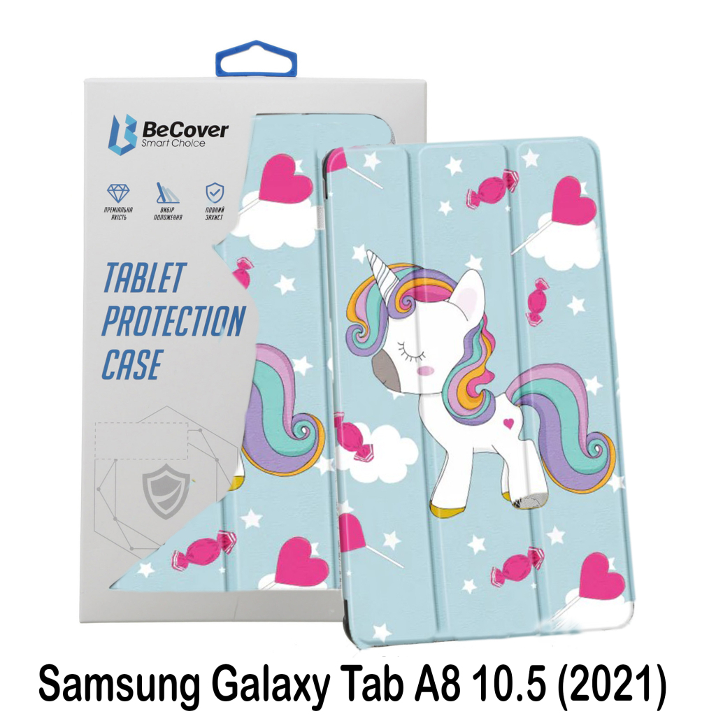 Чохол до планшета BeCover Smart Case Samsung Galaxy Tab A8 10.5 (2021) SM-X200 / SM-X2 (707578) - зображення 1
