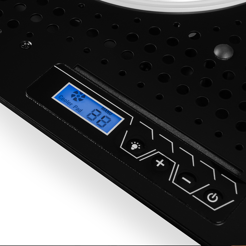 Підставка до ноутбука Modecom SILENT FAN MC-CF18 RGB (PL-MC-CF-18-RGB) - зображення 6