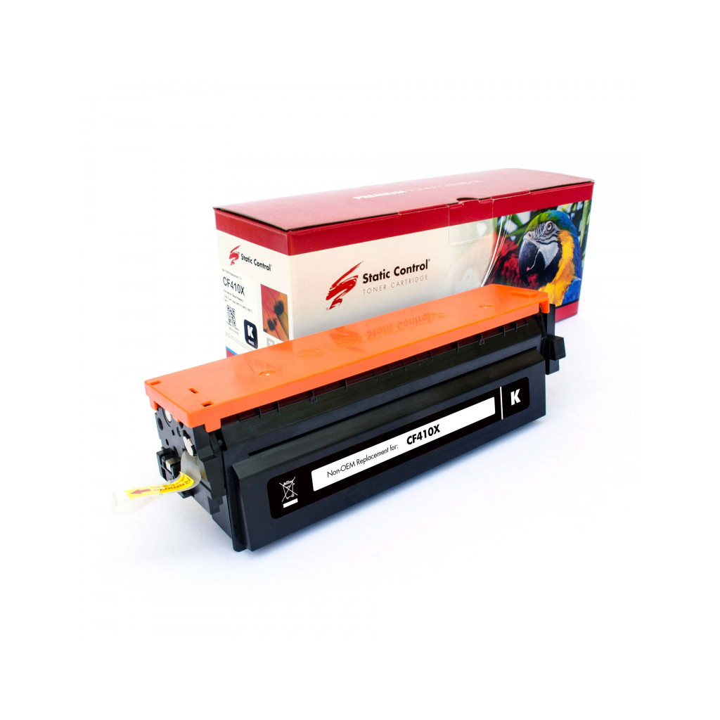 Картридж Static Control HP CF410X (410X), Canon 046H black Parrot (002-01-LF410X) - зображення 1