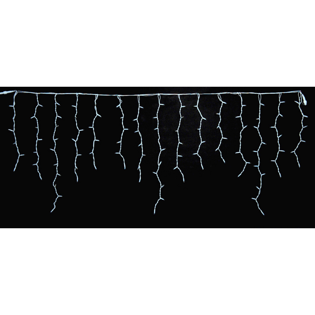 Гірлянда Delux ICICLE 108LED 2x1 м Жовтий flash Білий/Білий IP44 (90015177) - зображення 3