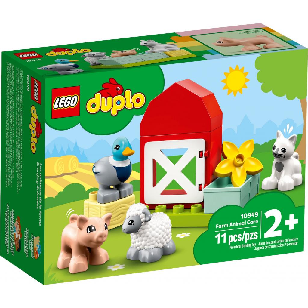 Конструктор LEGO Duplo Догляд за тваринами на фермі (10949) - зображення 1