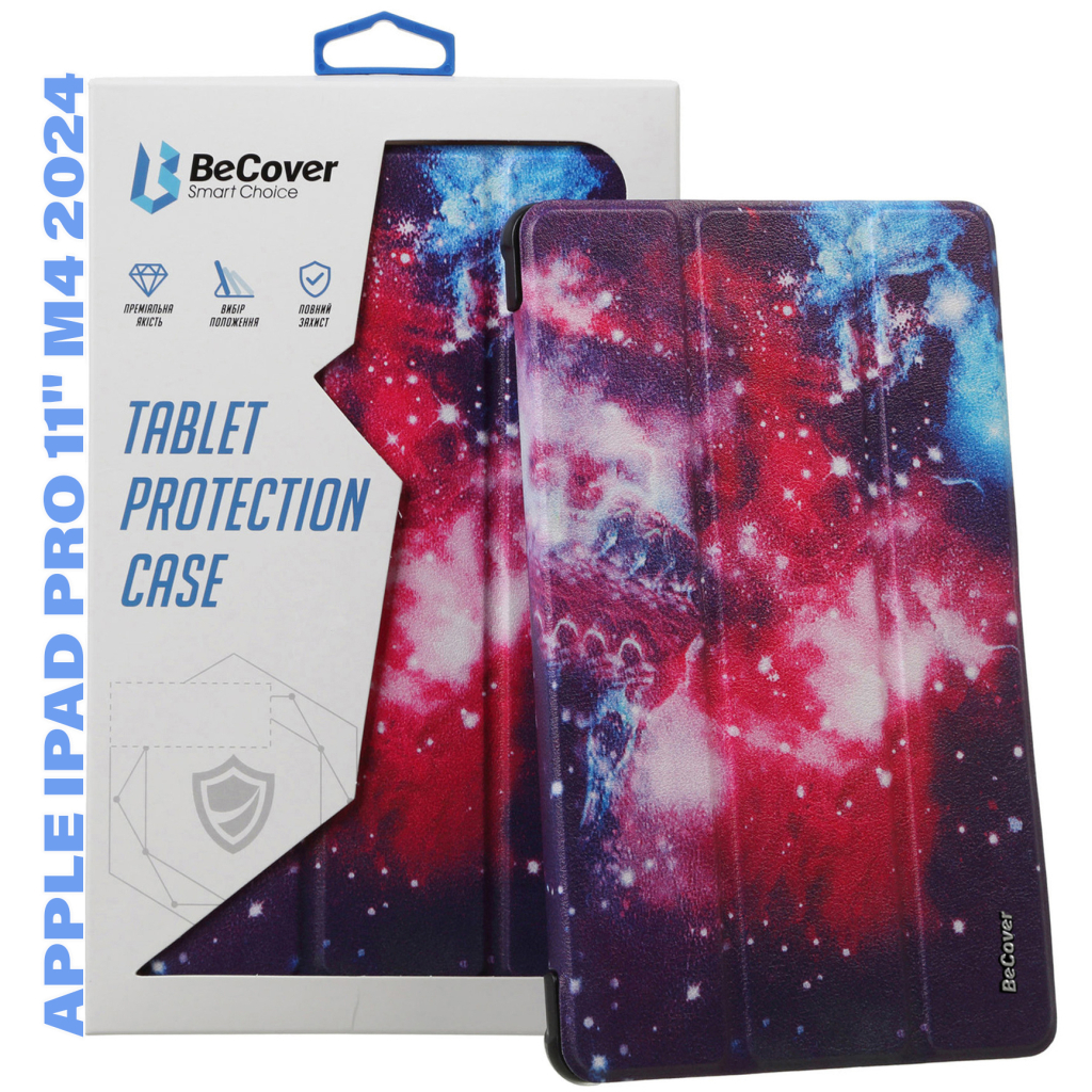 Чохол до планшета BeCover Smart Case Apple iPad Pro 11" M4 2024 Space (711641) - зображення 1