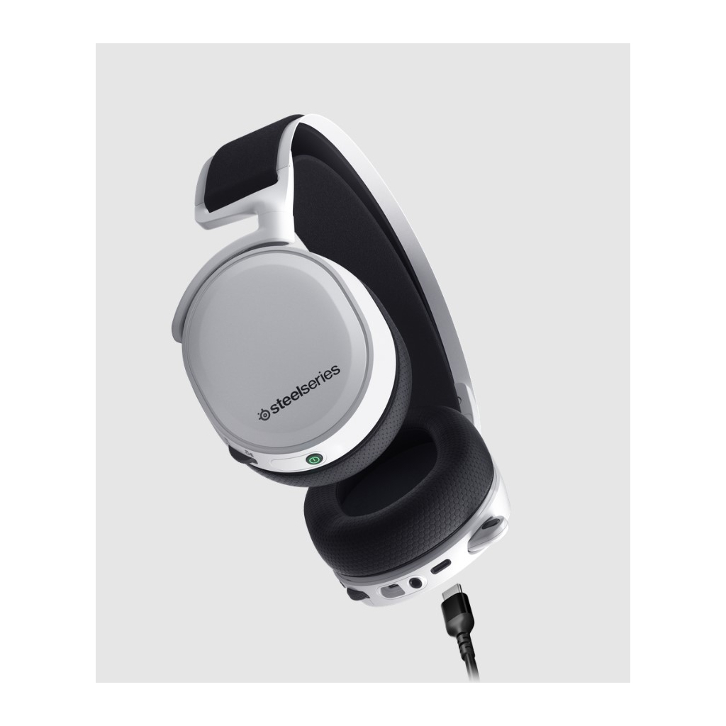 Навушники SteelSeries Arctis 7+ White (SS61461) - зображення 2