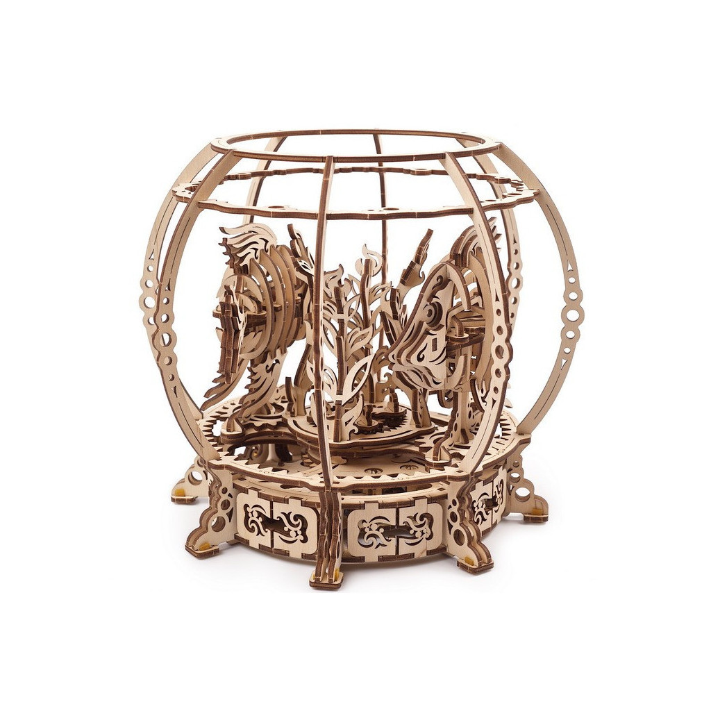 Конструктор Ugears Механічний акваріум (70155) - зображення 5