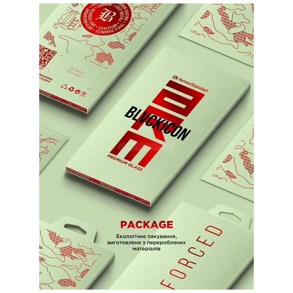 Скло захисне Armorstandart Icon Apple iPhone 17 Pro Black (ARM88499) - изображение 10