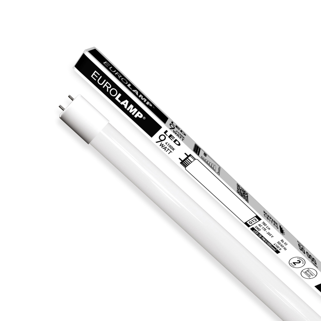 Лампочка Eurolamp LED-T8-9W/4000(скло) - изображение 2