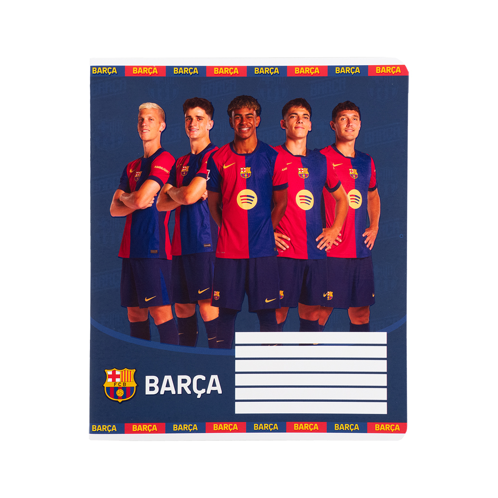 Зошит Kite FC Barcelona, 12 аркушів, клітинка (BC25-232) - зображення 10