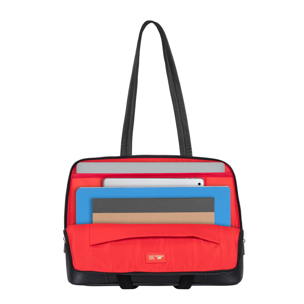 Сумка для ноутбука RivaCase 14" 8992 PU (Black) Orly (8992PUBlack) - зображення 7