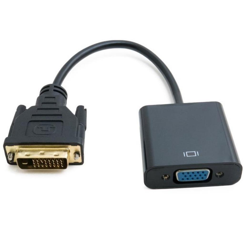 Перехідник DVI-D Dual Link (Male)-VGA (Female), 0.15 m Extradigital (KBV1685) - зображення 2
