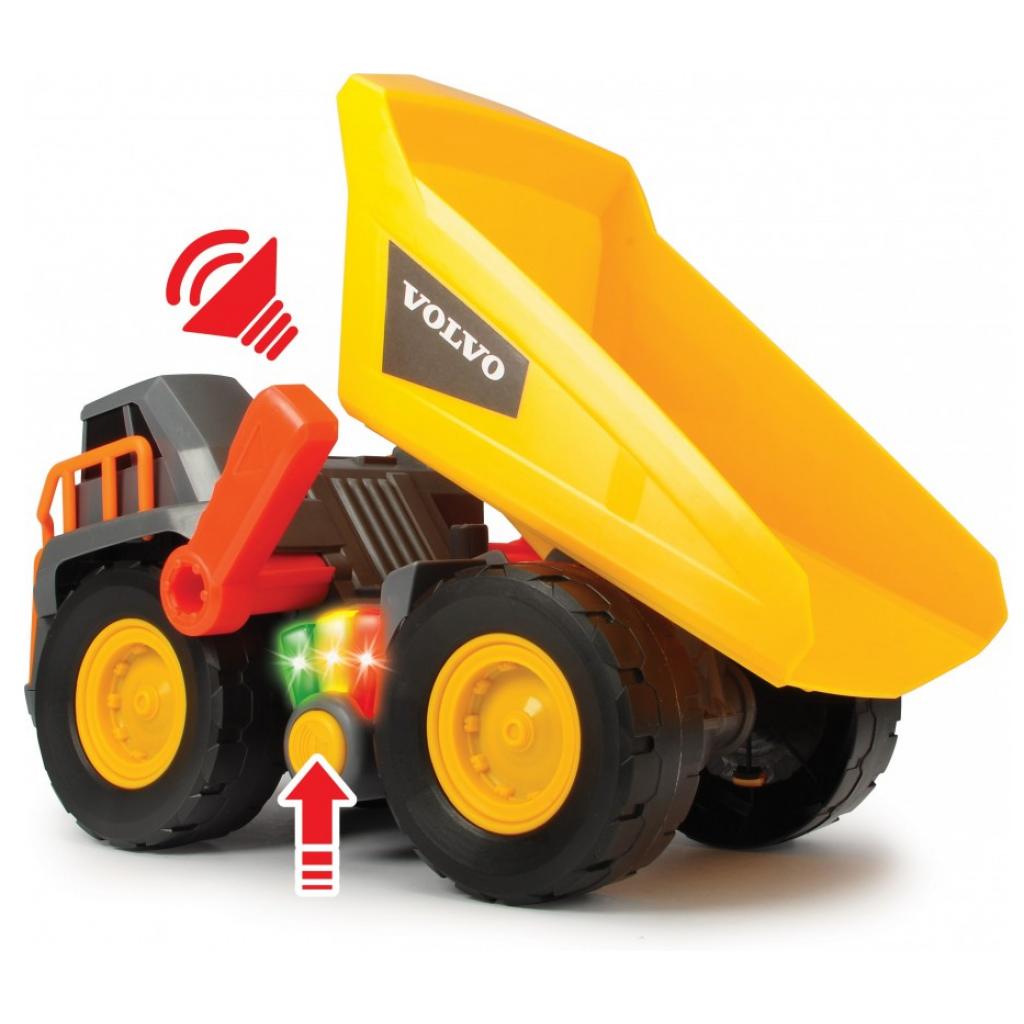 Спецтехніка Dickie Toys Самоскид Вольво зі звук. та світл. ефектами, довжина 30 см (3725004) - зображення 3