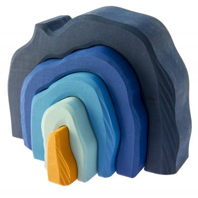 Конструктор Nic дерев'яний Печера Синій (NIC523323) - зображення 2