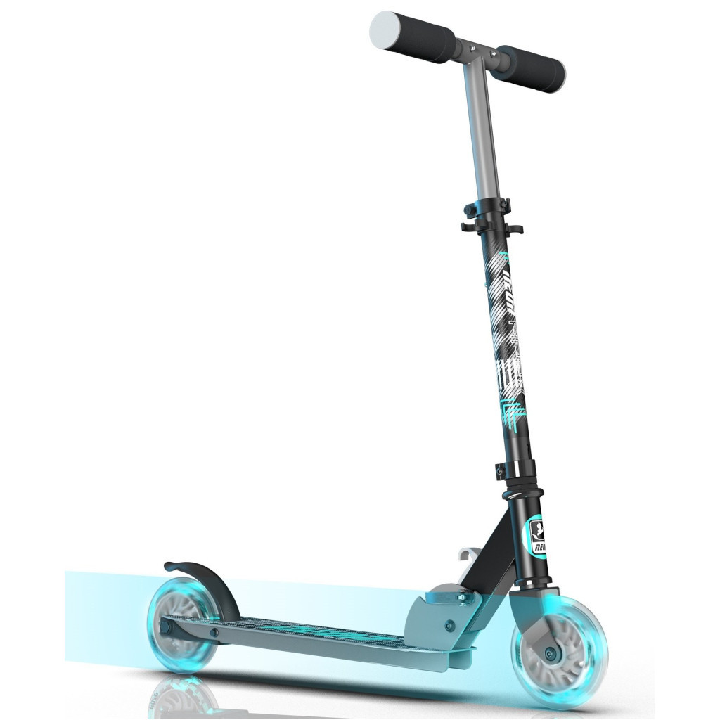 Самокат Neon Apex LED Сірий (NS32E4) - зображення 2