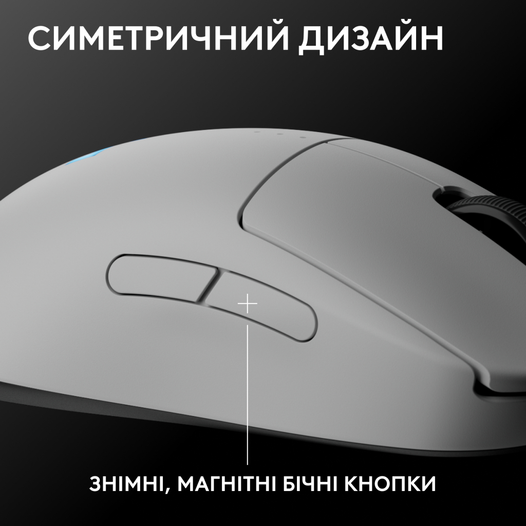 Мишка Logitech G Pro 2 Lightspeed Wireless White (910-007302) - зображення 2