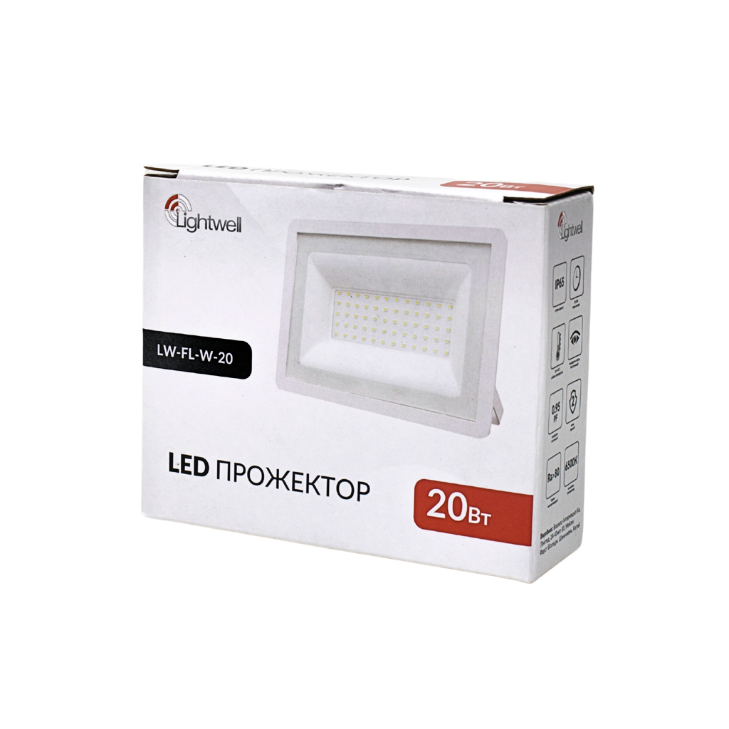 Прожектор Lightwell LW-FL-W-20 20 W - зображення 3