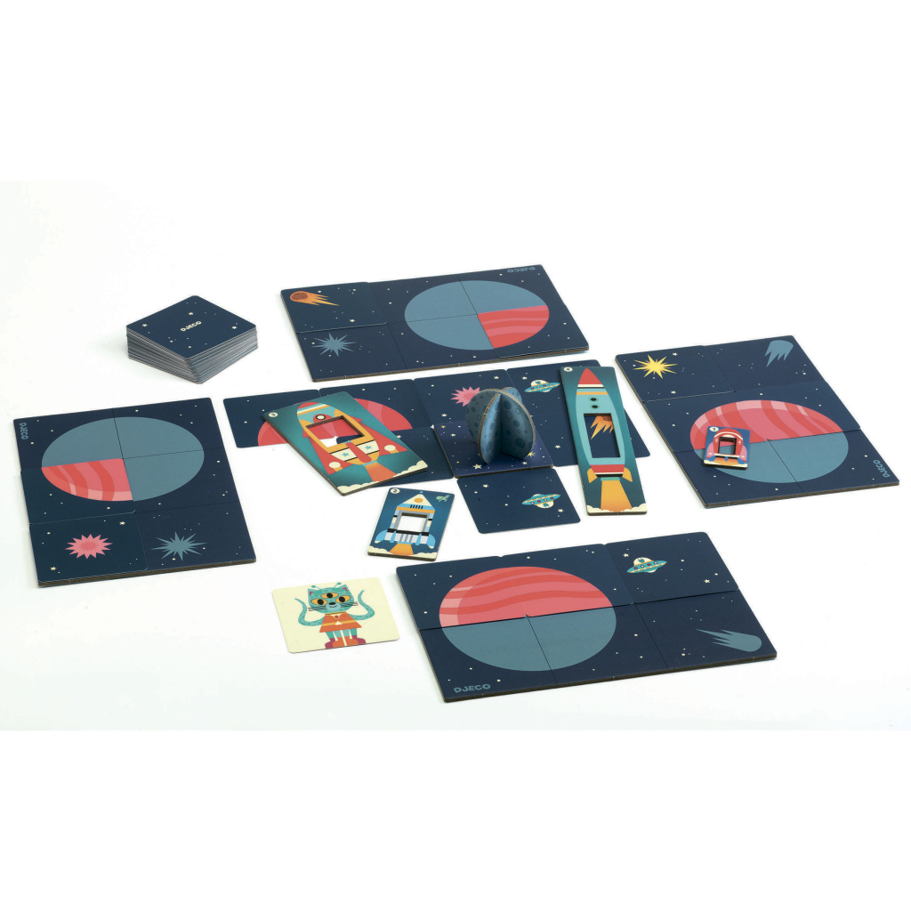 Настільна гра Djeco Космічний кіт (Space Cat) (DJ08597) - зображення 4