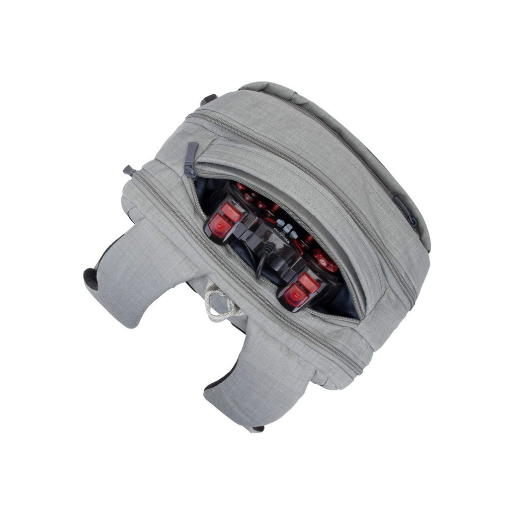 Рюкзак для ноутбука RivaCase 15.6" 8363 Biscayne, Grey - зображення 9