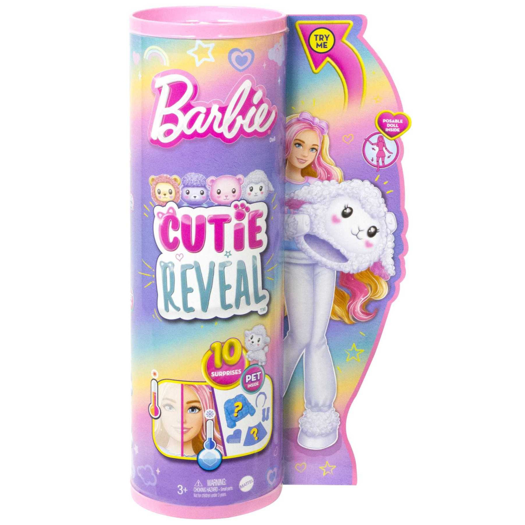 Лялька Barbie Cutie Reveal М'які та пухнасті Ягня (HKR03) - зображення 6