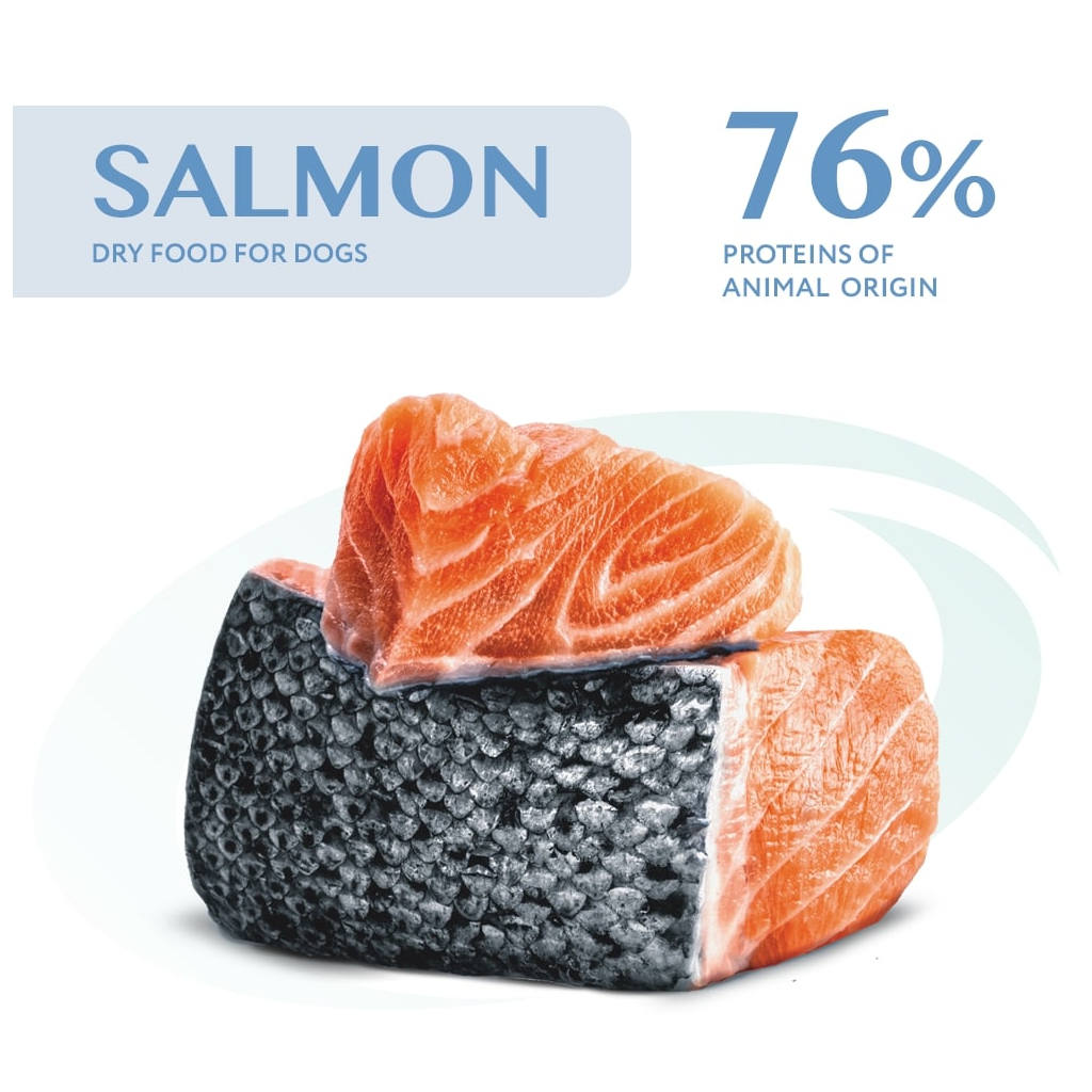 Сухий корм для собак Optimeal гіпоалергенний для середніх і великих порід - лосось 12 кг (4820215364423/4820215328207) - зображення 2