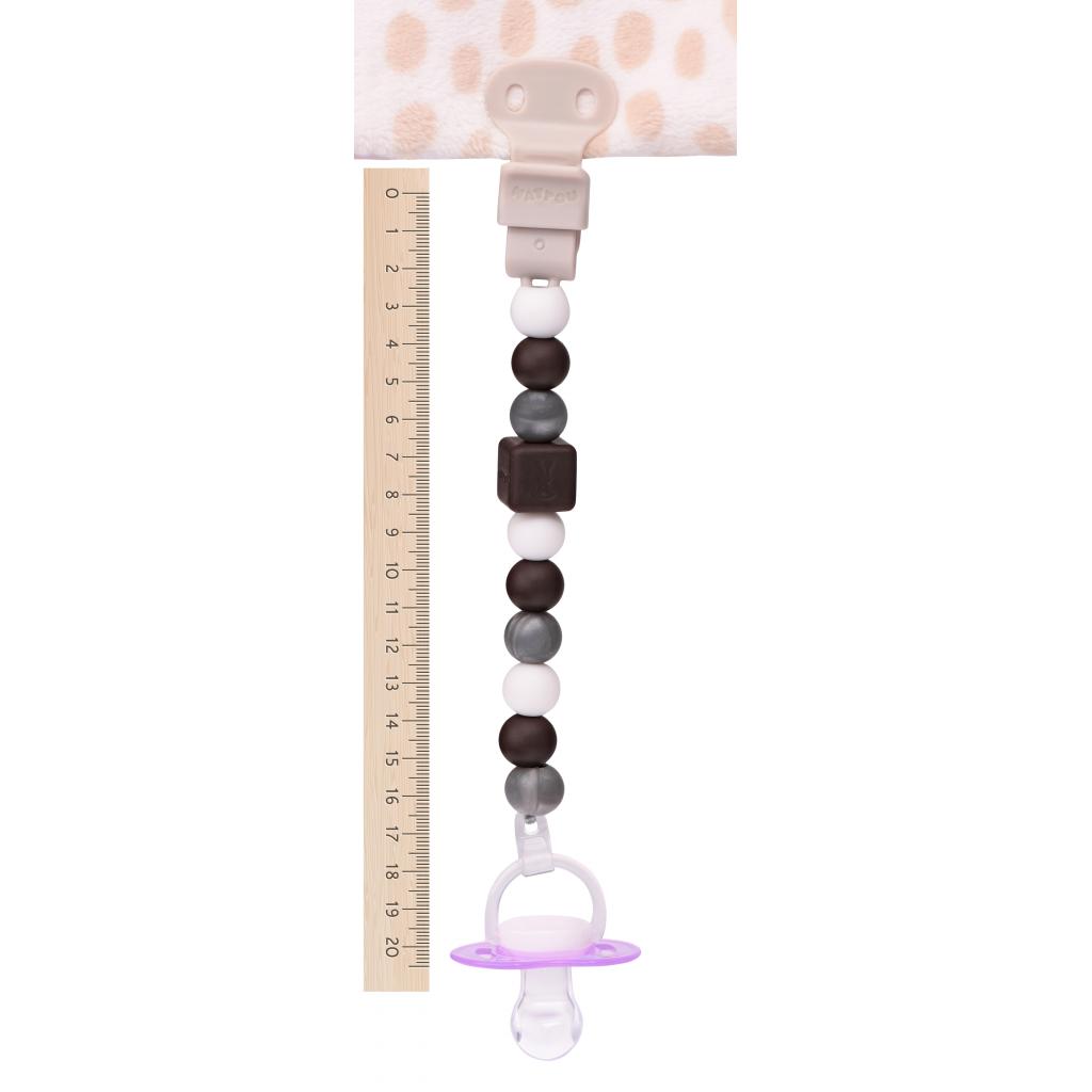 Кліпса для пустушок Nattou коричнева (878579) - изображение 4