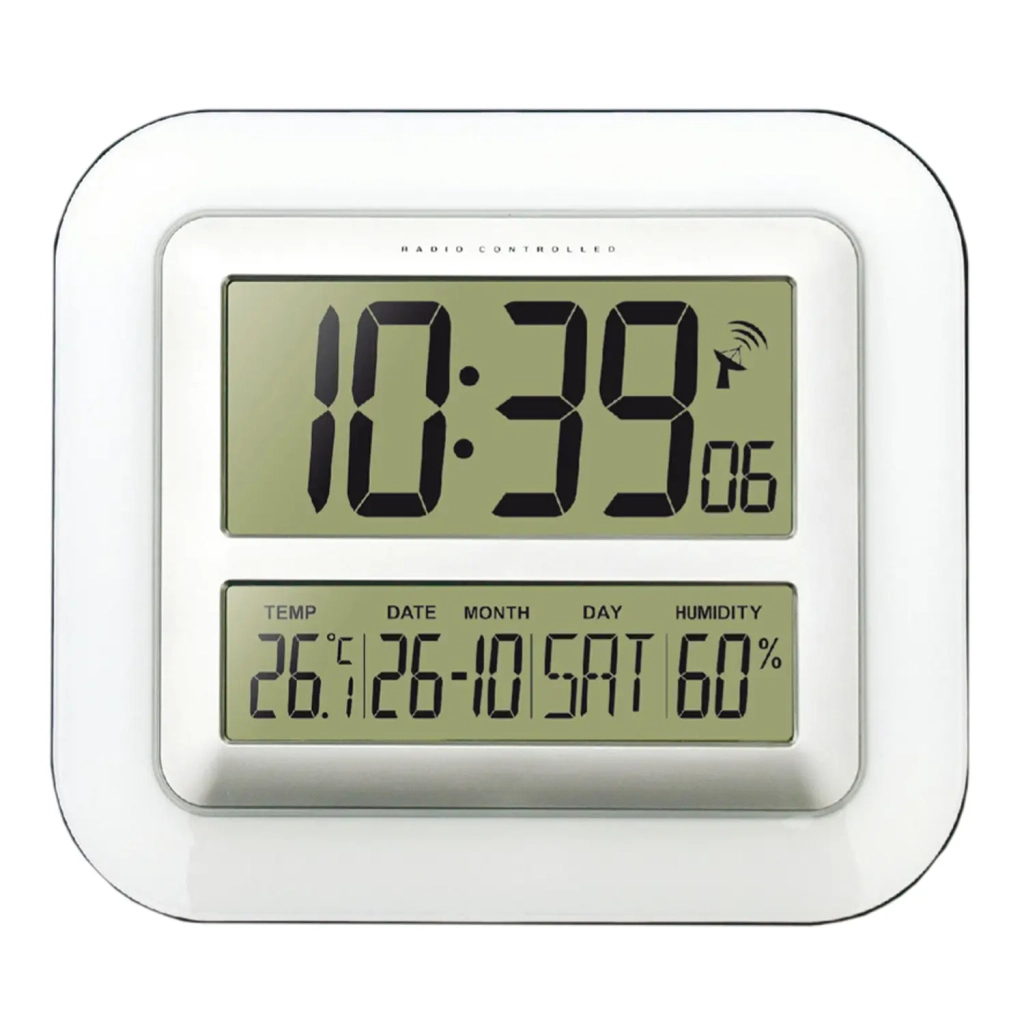 Настільний годинник Technoline Silver (WS8006) (DAS301789) - зображення 1