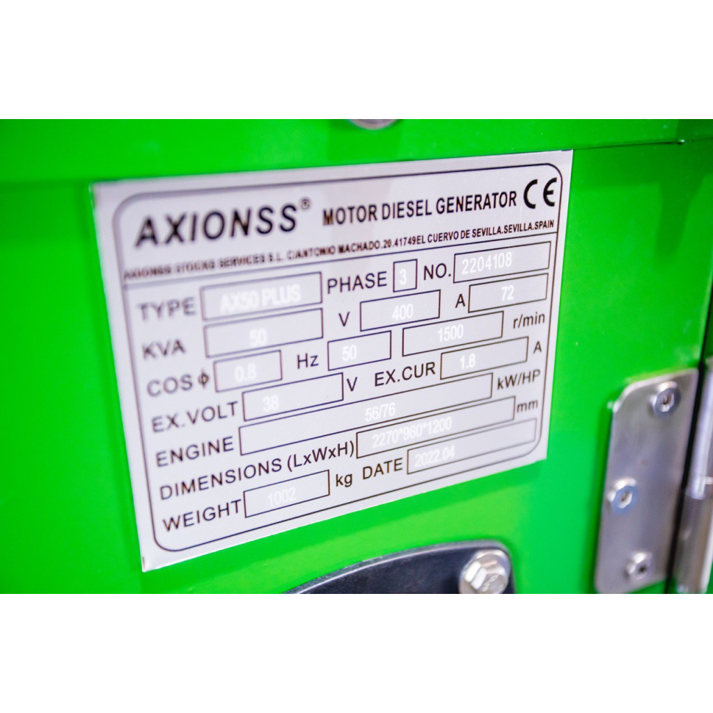 Генератор Axionss AX-50 - зображення 10