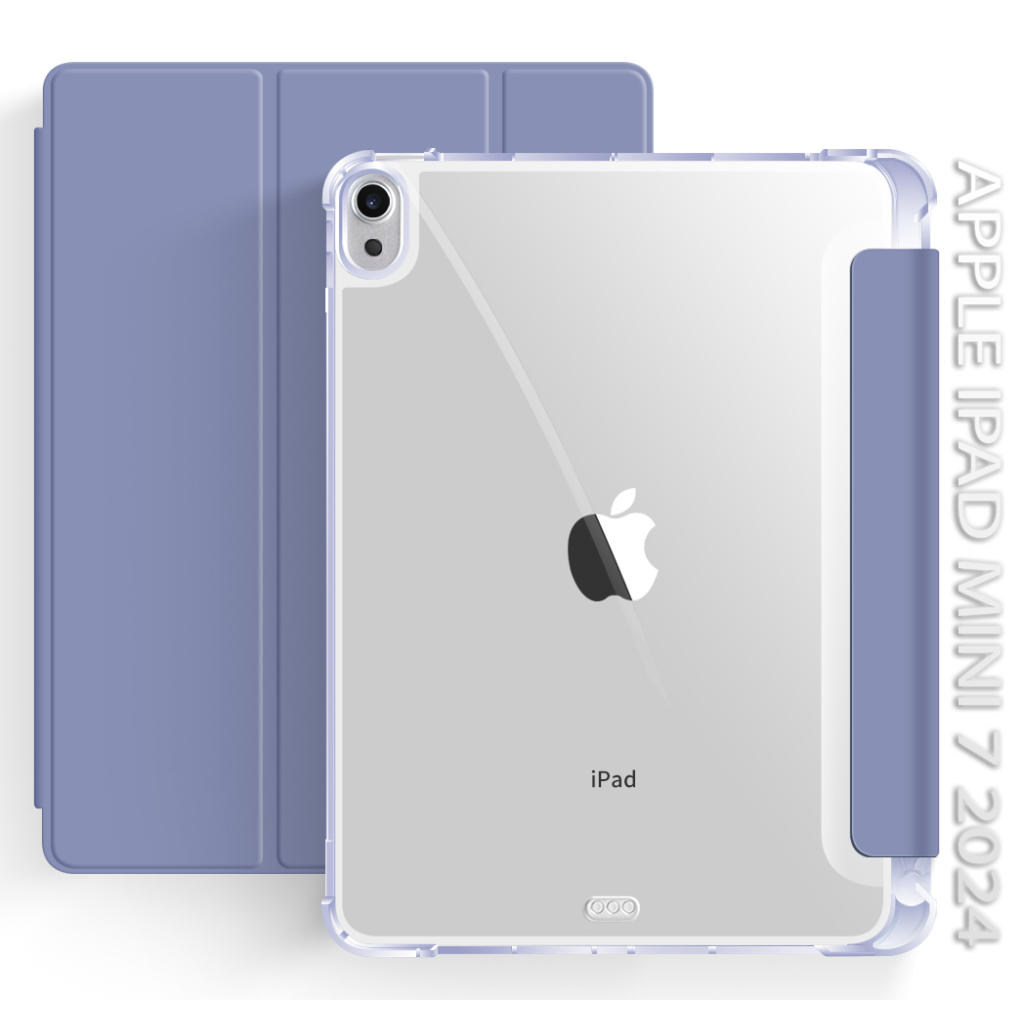 Чохол до планшета BeCover Soft Edge Apple iPad Mini 7 2024 Purple (712471) - зображення 1