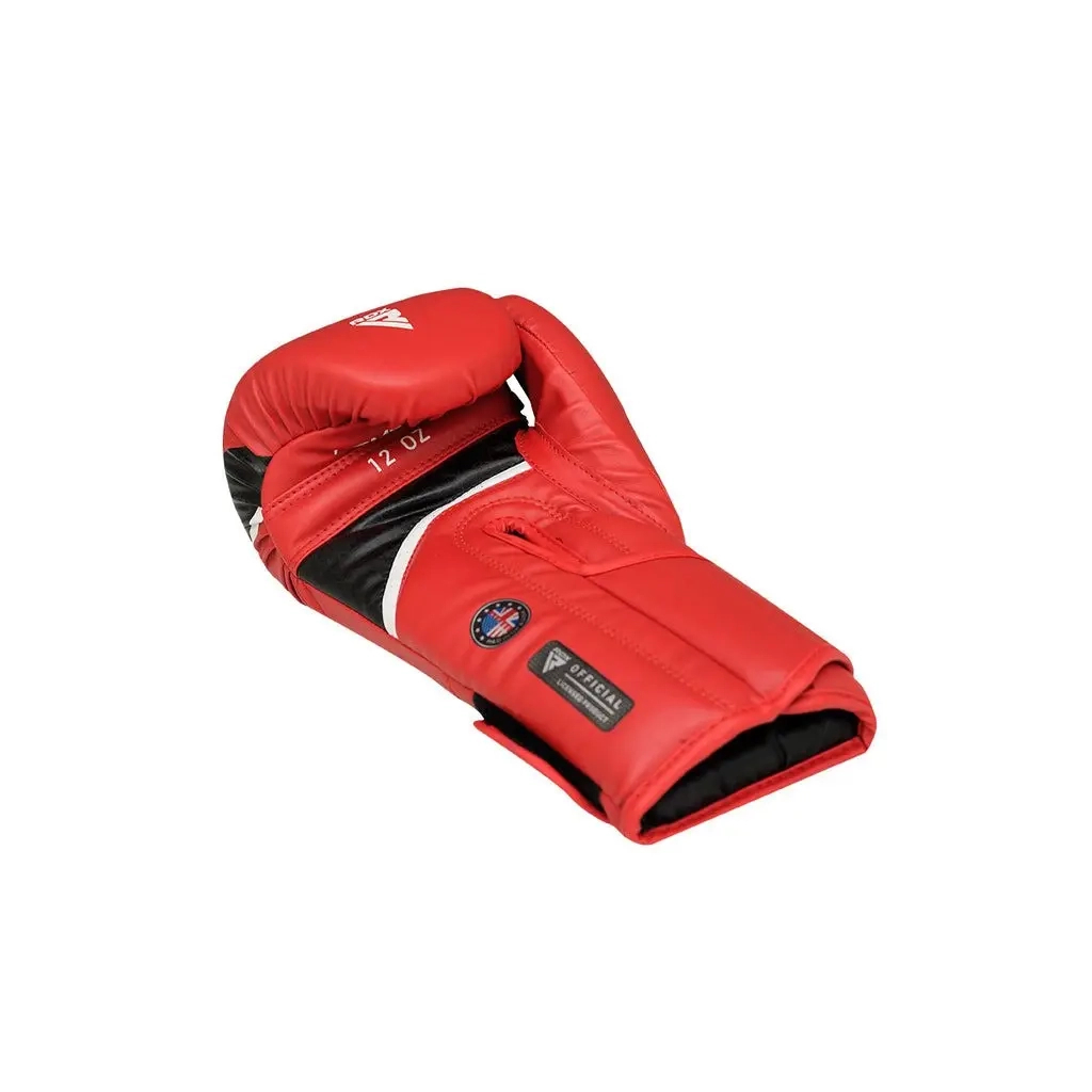Боксерські рукавички RDX Aura Plus T-17 Red/Black 14 унцій (BGR-T17RB-14OZ+) - зображення 5