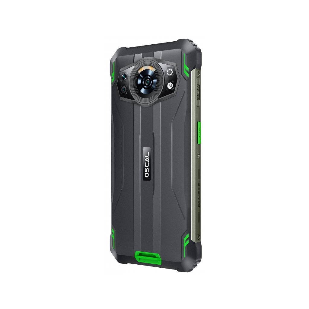 Мобільний телефон Oscal S80 6/128GB Green - зображення 4