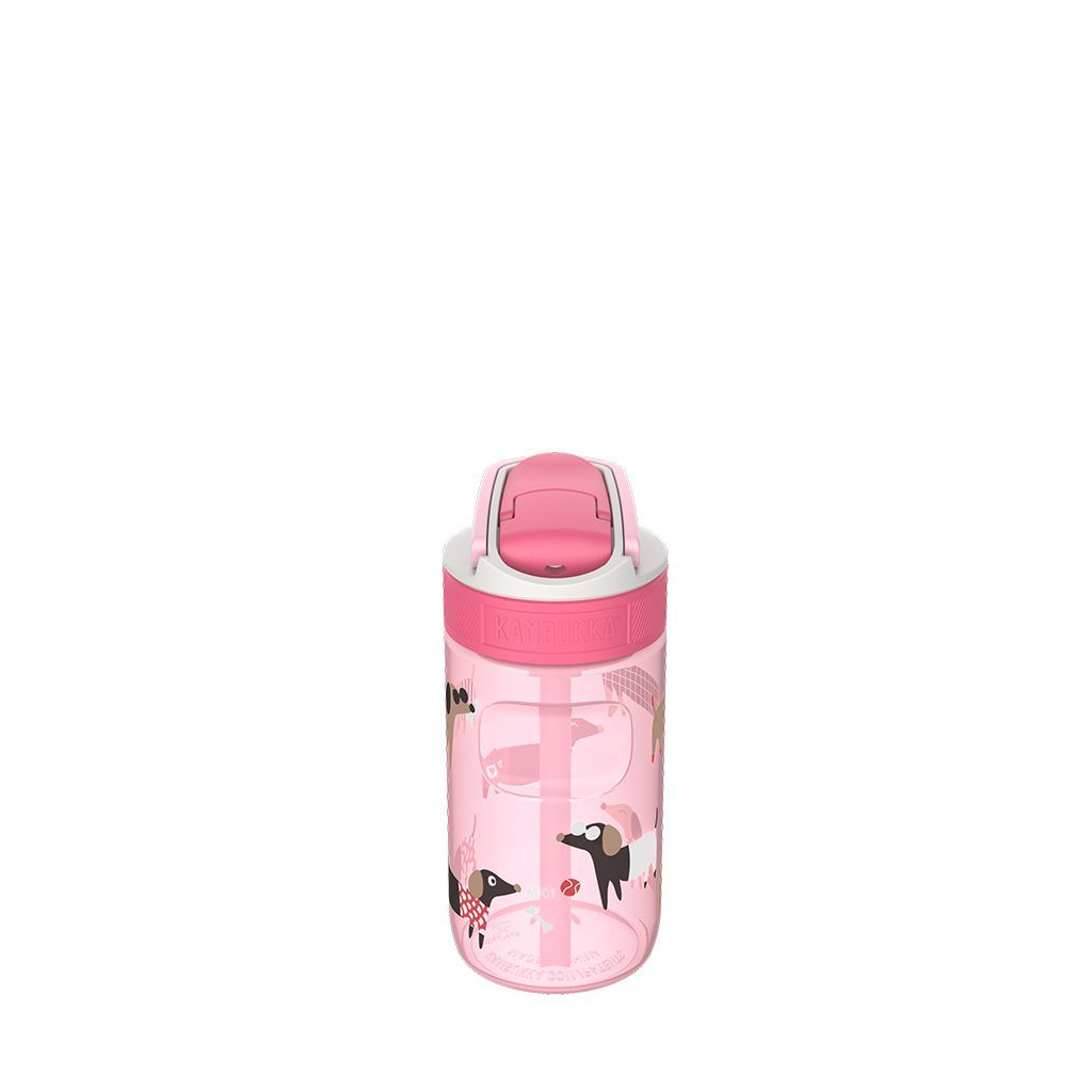 Пляшка для води Kambukka Lagoon kids Diva Dogs 400 мл рожева (11-04056) - зображення 2
