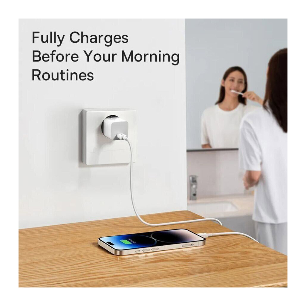 Зарядний пристрій Baseus Super Si quick charger IC 30W white (CCSUP-J02) - изображение 12