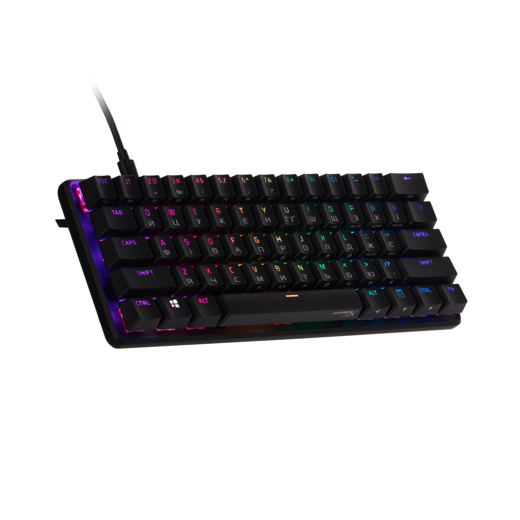 Клавіатура HyperX Alloy Origins 60 USB UA Black (4P5N4AA) - зображення 3