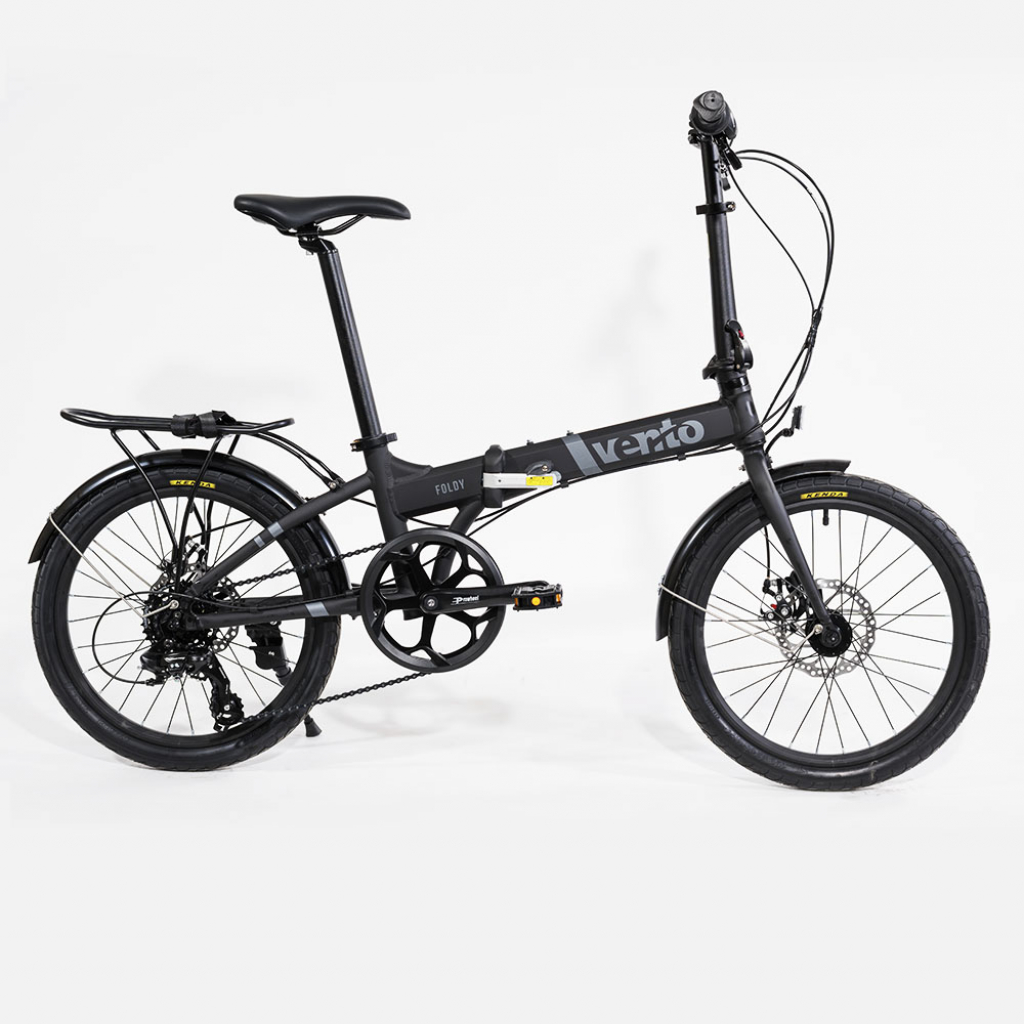 Велосипед Vento Foldy 20" OneSize 2021 Black Matt (117490) - зображення 1