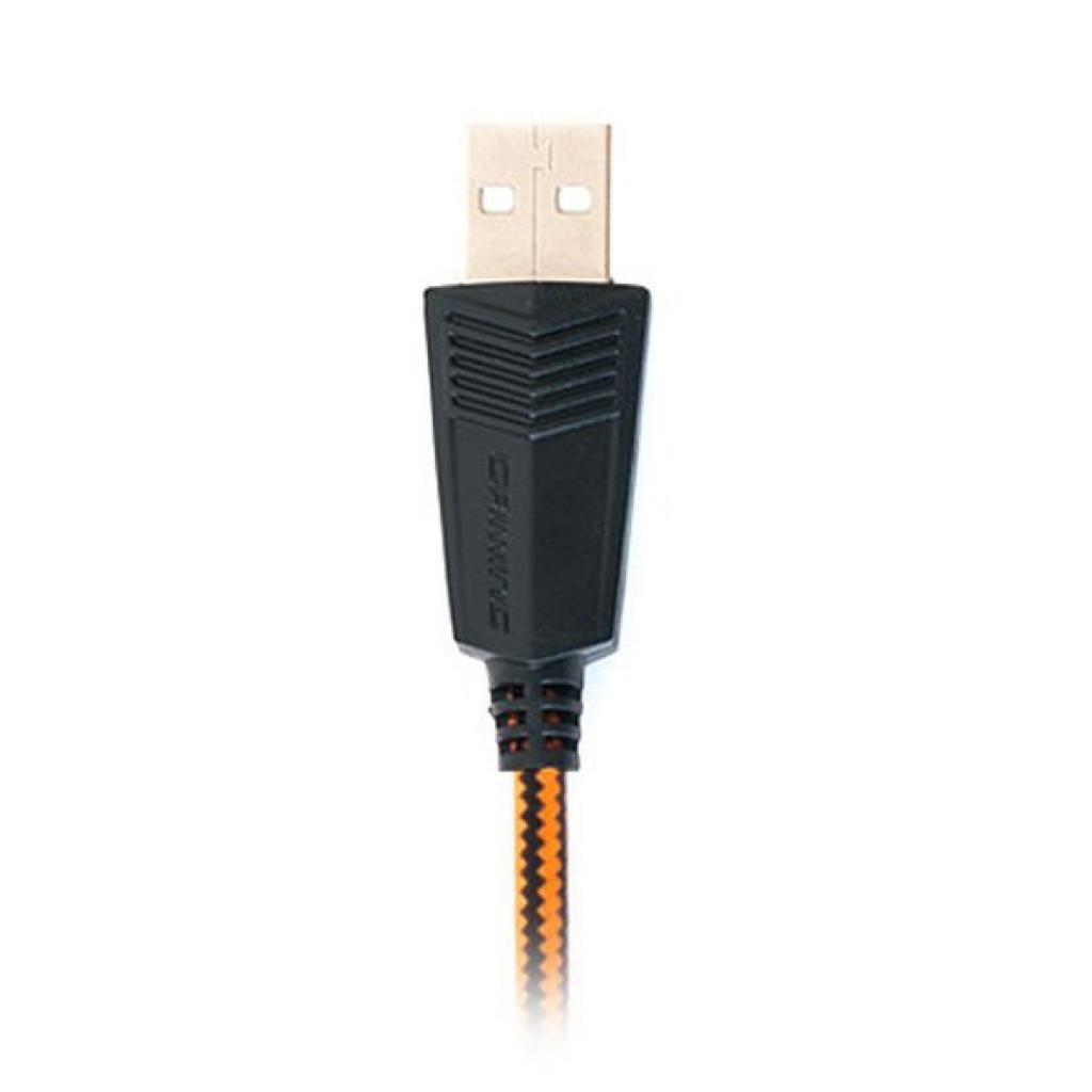 Навушники REAL-EL GDX-7700 SURROUND 7.1 black-orange - зображення 8