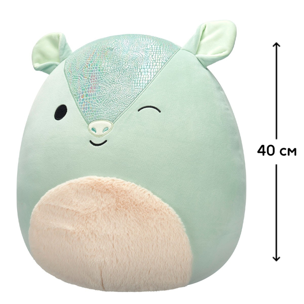 М'яка іграшка Squishmallows Броненосець Арілла 40 см (SQCR07048) - зображення 2