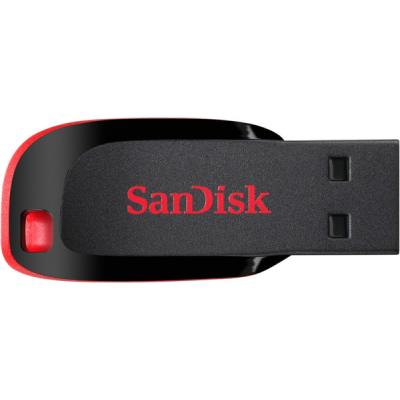 USB флеш накопичувач SanDisk 128GB Cruzer Blade USB 2.0 (SDCZ50-128G-B35) - изображение 1